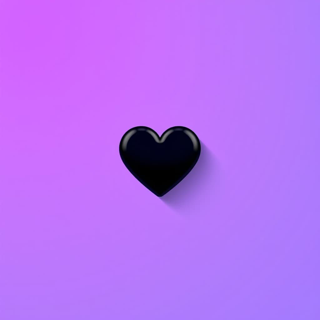What Does a Black Heart Emoji Mean? 🖤